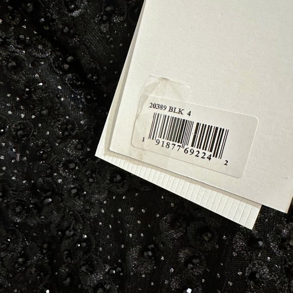 MAc Duggal | EMBELLISHED ONE SHOULDER A LINE GOWN 20389 - Picture 7 of 8